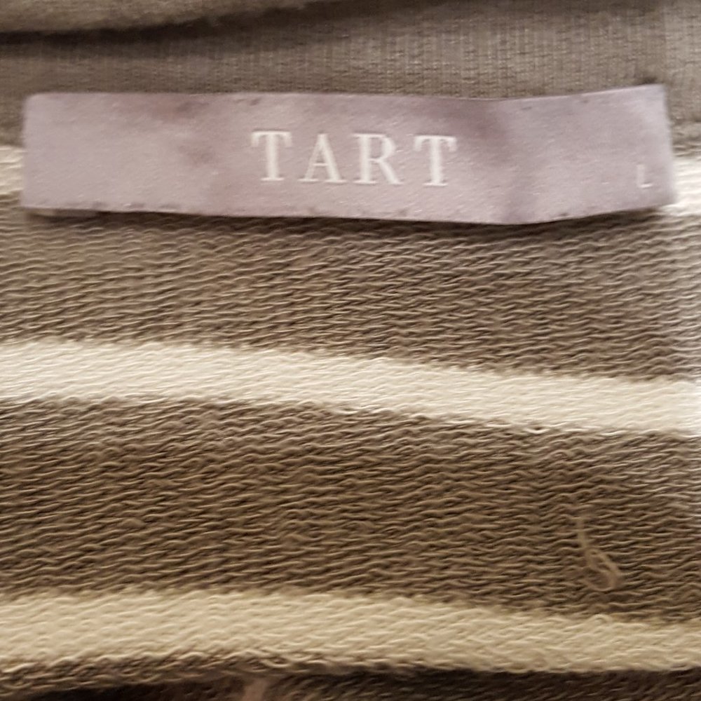 Tart Cardigan Gray/White Size Large - Picture 10 of 13